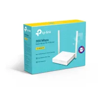 Maršrutētājs | TL-WR844N | 802.11n | 300 Mbit/s | 10/100 Mbit/s | Ethernet LAN (RJ-45) porti: 4 | Mesh atbalsts: Nē | MU-MiMO: Jā | Nē mobilais platjoslas savienojums | Antenas tips: Ārējais
