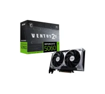 MSI GeForce RTX 5060 8G VENTUS 2X OC | NVIDIA | 8 GB | GeForce RTX 5060 | GDDR7 | HDMI pieslēgvietu skaits: 1 | PCI Express Gen 5 x16