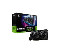 MSI GeForce RTX 5060 8G GAMING OC | NVIDIA | 8 GB | GeForce RTX 5060 | GDDR7 | HDMI pieslēgvietu skaits: 1 | PCI Express Gen 5 x16 pin (izmanto x8)