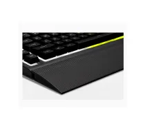 Corsair | Rubber Dome | Spēļu tastatūra | K55 RGB PRO | Spēļu tastatūra | Vadu | RGB LED gaisma | ASV | Melna
