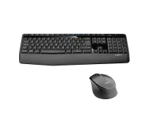 Logitech | MK345 | Tastatūras un peles komplekts | Melns