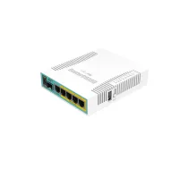 hEX PoE maršrutētājs | RB960PGS | Nav Wi-Fi | 10/100/1000 Mbit/s | Ethernet LAN (RJ-45) porti 5 | Mesh atbalsts: Nē | MU-MiMO: Nē | Nav mobilā platjoslas interneta | 1xUSB | 12 mēneši