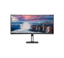 AOC | Izliekts monitors | CU34V5C/BK | 34 | VA | WQHD | 21:9 | 100 Hz | 4 ms | 3440 x 1440 | 300 cd/m² | HDMI pieslēgvietu skaits: 1