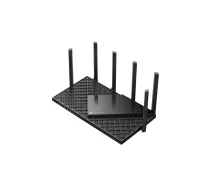 AXE5400 trīsjoslu gigabitu Wi-Fi 6E maršrutētājs | Archer AXE75 | 802.11ax | 10/100/1000 Mbit/s | Ethernet LAN (RJ-45) pieslēgvietas: 4 | Mesh atbalsts: Jā | MU-MiMO: Nē | Nav mobilā platjoslas interneta | Antenas tips: Ārēja | 1