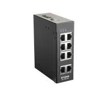 D-Link | Rūpnieciskais ātrgaitas Ethernet komutators | DIS-100E-8W | Nepārvaldīts | Pie sienas stiprināms