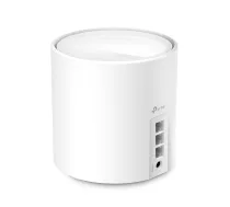 AX3000 visas mājas tīkla WiFi 6 vienības | Deco X50 (1 iepakojums) | 802.11ax | 574+2402 Mbit/s | Ethernet LAN (RJ-45) porti: 3 | Tīkla atbalsts: Jā | MU-MiMO: Jā | Nē, mobilais platjoslas savienojums | Antenas tips: Iekšējā