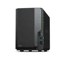 Synology | DS223 | Līdz 2 HDD/SSD karstās nomaiņas iespēja | Realtek | RTD1619B | Procesora frekvence 1,7 GHz | 2 GB | DDR4