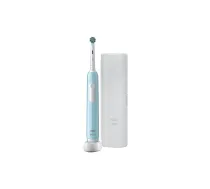 Oral-B | Elektriskā zobu birste ar ceļojumu maciņu | Pro Series 1 | Uzlādējama | Pieaugušajiem | Iekļauto birstes galviņu skaits: 1 | Zobu tīrīšanas režīmu skaits: 3 | Karību jūras zila