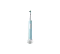 Oral-B | Elektriskā zobu birste | Pro Series 1 Cross Action | Uzlādējama | Pieaugušajiem | Iekļauto birstes galviņu skaits: 1 | Zobu tīrīšanas režīmu skaits: 3 | Karību jūras zila