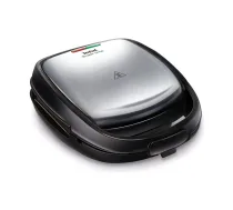 TEFAL sviestmaižu tosters | SW342D38 | 700 W | Plākšņu skaits: 3 | Melns/nerūsējošais tērauds