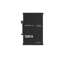 Teltonika DIN sliedes slēdzis | TSW114 | Nepārvaldīts | Sienas stiprinājums | Gigabit Ethernet (vara) pieslēgvietu skaits: 5 | Barošanas avota tips: 2 kontaktu rūpnieciskā līdzstrāvas kontaktligzda