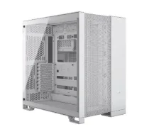 Corsair Dual Chamber datora korpuss | 2500X | Balts | Vidēja izmēra tornis | Barošanas bloks iekļauts Nē | Micro-ATX