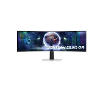 Samsung | LS49DG934SUXEN Odyssey G9 G93SD | 49 | OLED | DQHD | 32:9 | 240 Hz | 0,03 ms | 5120 x 1440 pikseļi | 250 cd/m² | HDMI pieslēgvietu skaits: 1 | Sudraba krāsā