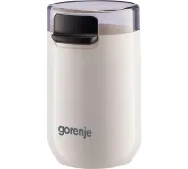 Gorenje | Kafijas dzirnaviņas | SMK150SW | 150 W | Kafijas pupiņu tvertnes ietilpība 45 g | Vāka drošības slēdzis | Balts