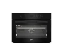 BEKO cepeškrāsns | BBCM17400B | 48 L | Elektriskā | Hidrolītiskā | Skārienvadība | Tvaika funkcija | Augstums 45,5 cm | Platums 59,4 cm | Melna