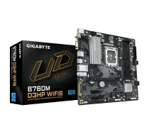 Gigabyte B760M D3HP WIFI6 | Procesora saime Intel | Procesora ligzda LGA1700 | DDR5 | Atbalstītās cieto disku saskarnes M.2, SATA | SATA savienotāju skaits: 4