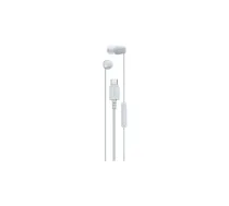 Sony austiņas | IER‑EX15C | Ar vadu | Ausīs ievietojamas | Mikrofons | Baltas