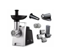 TEFAL | Gaļas maļamā mašīna | NE109838 | Nerūsējošais tērauds/melns | 1400 W | Ātrumu skaits: 1 | Caurlaidspēja (kg/min) 1,7
