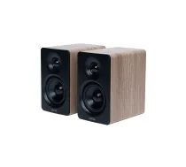 Edifier Compact Desktop 2.0 skaļruņi | M60 | 66 W | Bluetooth | Klasiskais ozols | Bezvadu savienojums