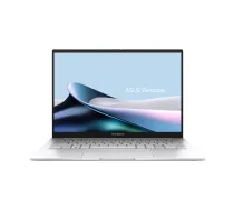 Asus | Zenbook 14 UX3405CA-QL219W | Sudrabains | 14 | OLED | Skārienekrāns | WUXGA | 1920 x 1200 pikseļi | Glancēts | Intel Core Ultra 5 | 225H | 16 GB | LPDDR5X | SSD diska ietilpība 512 GB | Intel Arc Graphics | Windows 11 Home | 802.11be | Bluetooth versija 5.4 | Tastatūras valoda: angļu | Tastatūras apgaismojums