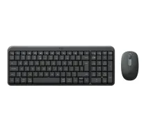 Logitech bezvadu tastatūras un peles komplekts MK250, ASV, starptautiskais, grafīta