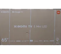 IZPĀRDOŠANA. Xiaomi TV S Mini LED 65 2026 | IZPĀRDOŠANA. Xiaomi | S Mini LED 2026 | 65 | Viedtelevizors | Google TV | 4K UHD | Tumši pelēks | BOJĀTS IEPAKOJUMS, IEBRUKTA AIZMUGURE