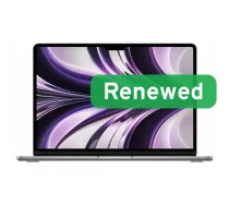 Apple Renewed Grade B | MacBook Air (M2, 2022)‎ A2681 | 13.3 " | 8 GB | SSD | 256 GB | Apple M2 8-core GPU | macOS | Keyboard language US