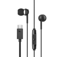 Sennheiser austiņas | CX 80U | Ar vadu | Ausīs ievietojamas | Mikrofons | Melnas