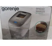 IZPĀRDOŠANA. Gorenje | Maizes cepšanas mašīna | BM1600WG | Jauda 850 W | Programmu skaits 16 | LCD displejs | Balts/sudrabains | BOJĀTS IEPAKOJUMS