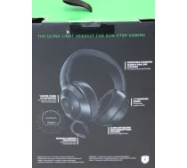 IZPĀRDOŠANA. Razer Kraken X Lite spēļu austiņas, uz auss liekamas, ar vadu, mikrofons, melnas | IZPĀRDOŠANA. | Razer | Kraken X Lite | Ar vadu | Spēļu austiņas | Uz auss liekamas | BOJĀTS IEPAKOJUMS | Garantija 24 mēneši