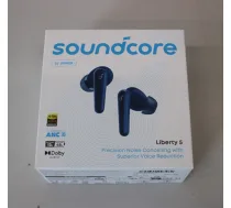 IZPĀRDOŠANA. | Anker Soundcore austiņas ar Dolby Audio | Liberty 5 | Bluetooth | Ausīs ievietojamas | Mikrofons | Tumši zilas | Trokšņu slāpēšana | DEMONSTRĀCIJA | Garantija 24 mēneši | Bezvadu