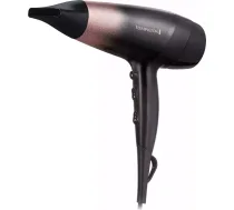 Remington matu fēns | D5305 Rose Shimmer | 2200 W | Temperatūras iestatījumu skaits: 3 | Jonu funkcija | Difuzora uzgalis | Melns/Rozā