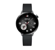 OnePlus Watch 3 (43 mm) | Viedpulkstenis | GPS (satelīts) | AMOLED | 1,32 collas | Melns tērauds