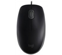 Logitech Mouse B110 Silent / 3 buttons / 1000dpi / USB / black  Logitech Mouse B110 Silent / 3 buttons / 1000dpi / USB / black