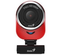 Genius GENIUS webcam QCam 6000/ red/ Full HD 1080P/ USB2.0/ microphone  GENIUS webcam QCam 6000/ red/ Full HD 1080P/ USB2.0/ microphone