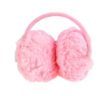 Rozā siltas austiņas  Pink warm headphones