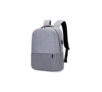 ECARLA USB sporta mugursoma pelēka 43x30x14cm  USB sports backpack gray PL150WZ2