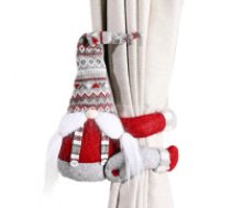 ECARLA Norvēģu paraugu Ziemassvētku rūķis ar līplenti 38 cm  Santa Claus elf Christmas Christmas Velcro 38 cm Norwegian Patterns KSN24