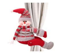 ECARLA Ziemassvētku sniegavīrs ar Norvēģu rakstiem 34 cm  Christmas snowman Christmas on Velcro 34 cm Norwegian Patterns KSN40