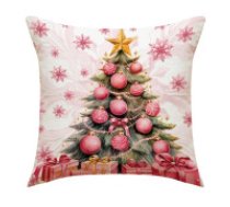 ECARLA Ziemassvētku motīvs BOHO spilvendrāna 45x45 cm  Pillowcase 45 x 45 cm Christmas motif BOHO POD128