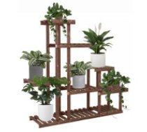 ECARLA Daudzlīmeņu puķu statīvs SZ18 ar 7 plauktiem  Flower stand, shelf, multi-level flower stand SZ18