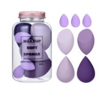 ECARLA Violett Duo Grima Sūklīši 7gab  Set of 7 VIOLETT DUO GB06FIO makeup sponges