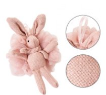 ECARLA XL ķermeņa mazgāšanas sūklis 15cm ruffles GB10R  BUNNY wet body wash sponge brush XL 15cm ruffles GB10R