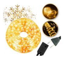 ECARLA 8.5m Āra LED Ziemassvētku Gaismas Šļūtene – Silti Balta  Light hose, outdoor lamps 8.5 meters WARM WHITE LAMP29CB