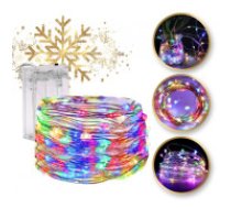 ECARLA 20 LED lampiņu dekoratīvās gaismas 20m daudzkrāsainas  Internal string lamps 20 LED Multicolor LAMP25MULTI