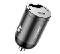 Baseus Baseus Tiny Star PPS mini smart car charger USB Type C 30W Quick Charge 3.0 PD 3.0 gray (VCHX-B0G)  Baseus Tiny Star PPS mini smart car charger USB Type C 30W Quick Charge 3.0 PD 3.0     gray (VCHX-B0G)