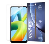 Hurtel Standarta rūdīts stikls Rūdīta stikla korpuss Xiaomi Redmi A1+ 9H Xiaomi Redmi A1+ stikla ekrāna aizsargs; 9H rūdīts stikls, saplīstamības iezīmes, viegli samontējams; Aizsardzības piederums mobilajiem telefoniem, absorbē trieciena enerģiju, aizsargā no skrāpējumiem; Xiaomi Redmi A1+ lietotāji, kuri vēlas pasargāt savu ierīci no ekrāna bojājumiem. Standard tempered glass Tempered glass case Xiaomi Redmi A1+ 9H