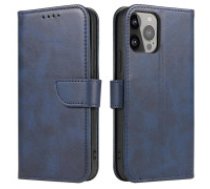 Hurtel Magnet Case for Samsung Galaxy A54 5G cover with flip wallet stand blue  Magnet Case for Samsung Galaxy A54 5G cover with flip wallet stand blue