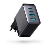 Joyroom Joyroom GaN charger 67W 4 ports (2x USB, 2x USB C) black (TCG02) + USB C - USB C cable 100W 1.2m  Joyroom GaN charger 67W 4 ports (2x USB, 2x USB C) black (TCG02) + USB C - USB C     cable 100W 1.2m