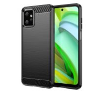 Hurtel Carbon Case for Motorola Moto G Power 2023 flexible silicone carbon cover black  Carbon Case for Motorola Moto G Power 2023 flexible silicone carbon cover black